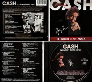 CASH JOHNNY *VG* "I4 FAV GOSPEL SONGS"  2008 US SONY/BMG CUSTOM MARKETING CD - Picture 1 of 1