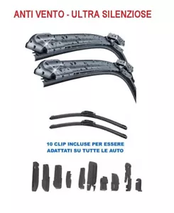 KIT 2 Spazzole tergicristallo Anteriore AUDI A3 (8P1/8PA) DAL 2003 > - Foto 1 di 5