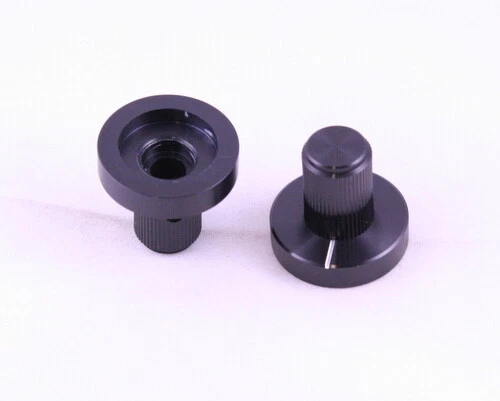 KBS500B 1/4" ALCO knob aluminum Skirted - Image 1 of 1