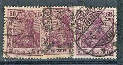 GERMANY LOT Sc 89 89a 92a 92b,MICHEL 92 a,b,c,149 a,b €204 See DESCRIPTION SCAN  - Image 1 of 2
