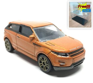 Majorette Range Rover Evoque Metallic Orange - Wheel D5S Gold 1:59 3" no Package - Picture 1 of 8