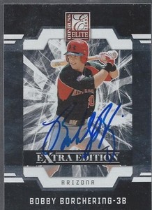 Arizona Diamondbacks BOBBY BORCHERING Signed Elite Card