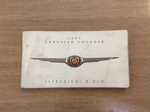 CHRYSLER VOYAGER Istruzioni Uso Manuale Libretto Uso Anno 2001 - Foto 1 di 8