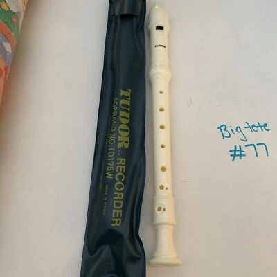 Grabadora Tudor Soprano NºTD175W con Estuche de Vinilo Foto 1 de 4