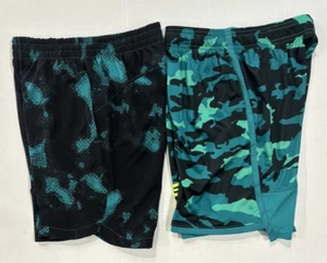 Under Armour Boys Stunt 3.0 & Project Rock Printed Woven Shorts- 2 Pk- Medium - Picture 1 of 5