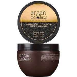Argan DeLuxe 100% Pure Argan Oil Nutrition Infusing Mask 250ml Deeply Conditions - Picture 1 of 7