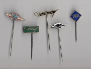 Vintage WARTBURG IFA EISENACHER pin badges 1960s Logo Car VEB Anstecknadeln - Picture 1 of 17