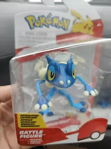 New Hot!! jazwares Pokemon Battle Action Figure FROGADIER - Picture 1 of 6