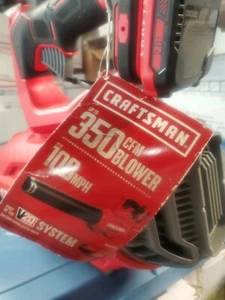 CRAFTSMAN V20 Max 350-CFM 105-MPH Cordless Leaf Blower/BATTERY New/Display - Picture 1 of 5