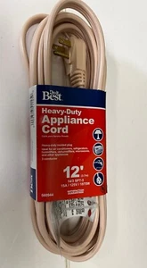 12 Fuß 14/3 SPT-3 Schwerlast allgemein Innenraum Verlängerungskabel - Bild 1 von 2