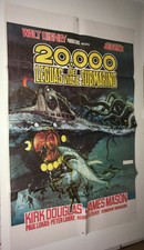 20,000 LEAGUES UNDER THE SEA Orig Walt Disney 1sh Movie Poster R76 Scuba Diving