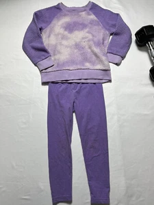 32 Degrees Heat Kids Long Sleeve Violet Color Sweater&Legging Set XS 5/6 #B-884 - Picture 1 of 7