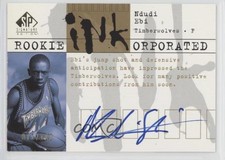 2003-04 SP Signature Edition INKorporated /100 Ndudi Ebi #RI-NE Rookie Auto RC