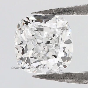 IGI certified 1 CT Cushion Brilliant Cut Diamond E/F Color VS Clarity LabDiamond - Picture 1 of 11