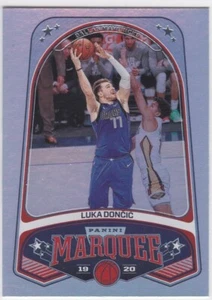 LUKA DONCIC 2019/20 Panini Marquee Foil Insert Basketball Card MAVS SLOVENIA! - Picture 1 of 2