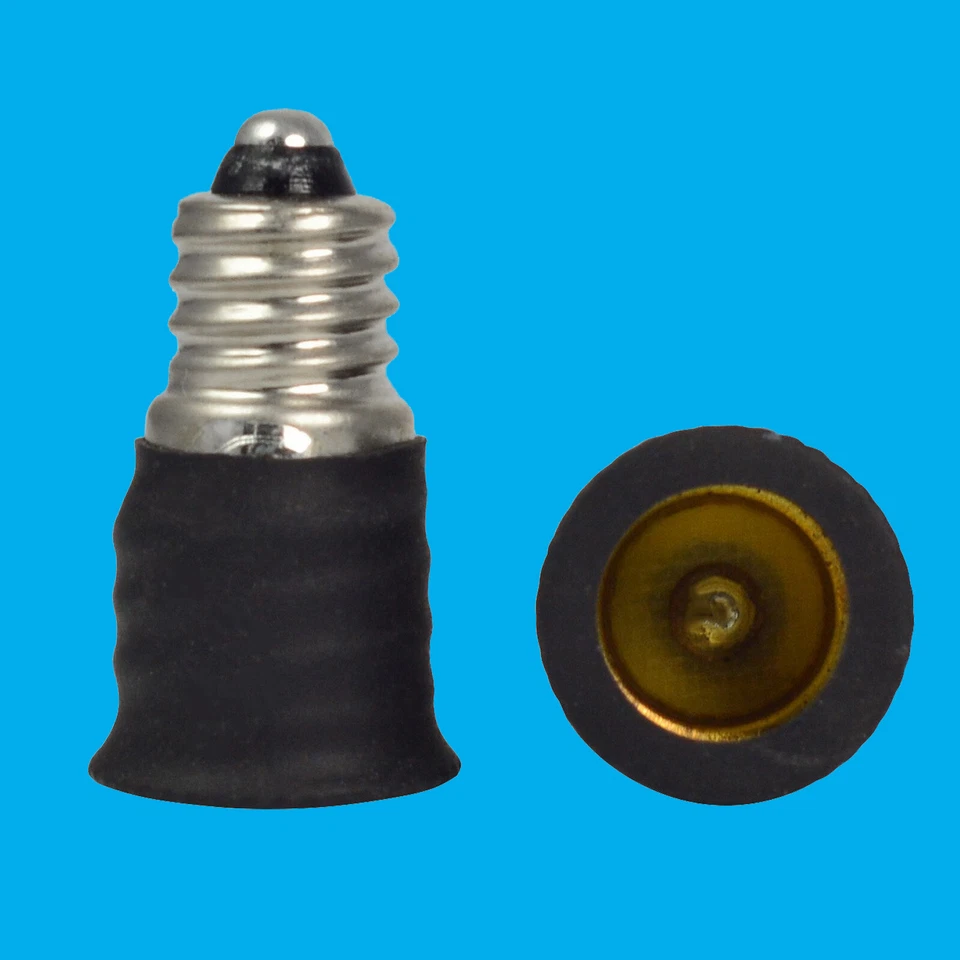 8x Mes E10 Candelabro A E12 Ces Bombilla Adaptador Convertidor Soporte - Imagen 1 de 1