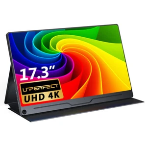 UPERFECT Tragbarer Monitor 4K 17,3" IPS 3840X2160 USB C Monitor PC Bildschirm - Bild 1 von 7