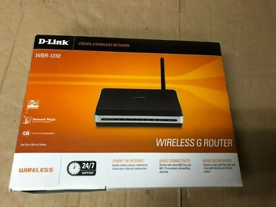 D-Link WBR-1310 54 Mbps 4-Port 10/100 Wireless G Router - Image 1 of 3