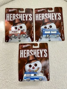 (3) Hot Wheels HERSHEY’S POP CULTURE 2011 Almond Joy Mounds Hersheys Miniatures - Picture 1 of 4