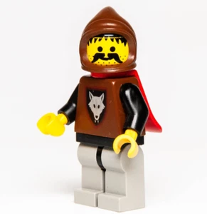 LEGO Castillo Caballeros Negros Minifigura - Wolfpack Red Cape (cas252) 6086 6075 - Imagen 1 de 7