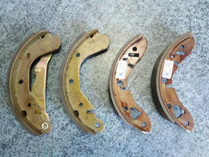 Original AUSTIN Bremsbacken Trommelbremse Hinten Brake shoes disc drum Rear SET - Picture 1 of 6