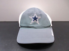 Dallas Cowboys Hat Cap Fitted Adult One Size Gray Nike NFL Football Mens