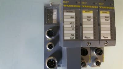 Turck BL67-GW-DPV1 + 2x BL67-B-2M12 - Image 1 of 4