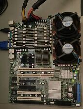SuperMicro X7DVL-E Server Motherboard Dual 5140 2.33GHz Xeon CPUs 24GB DD2 RAM