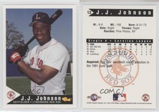 1994 Classic Lynchburg Red Sox JJ Johnson #13