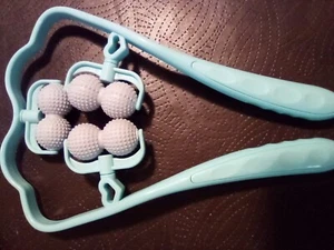 Neck Massager& Massage Ball Set for Pain Relief, Deep Tissue, Hand Held Turquios - Picture 1 of 3