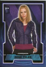 Doctor Who 2015 Gold Parallel Tardis Variant Base Card #42 Rose Tyler