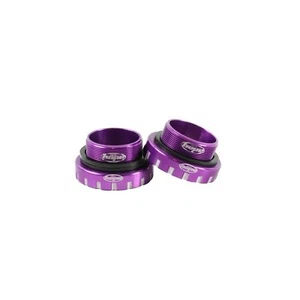 Hope Stainless Steel Bottom Bracket Cups For 30mm Axle - Purple - Picture 1 of 1