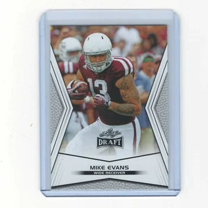 MIKE EVANS Rookie 2014 LEAF DRAFT RC - Bucs Texas A&M - Picture 1 of 2