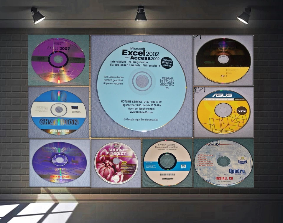 Alte PC " Treiber & Tools " auf CD. kleines Geld - -‹(•¿•)›- -Nr.4- - - Bild 1 von 1