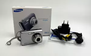 Samsung Digitalkamera 10.2 Megapixel MP ES55 Silber 3x Optical Zoom mit OVP Top - Bild 1 von 18