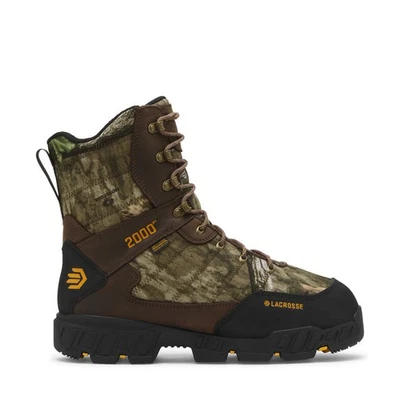 LaCrosse Men's 9" Cold Snap II Waterproof Insulated Hunting Boot Mossy Oak Count - Image 1 of 4