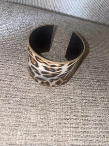 Vintage Armband Animal Print breit - Bild 1 von 3