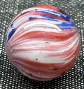 Antique Handmade C19th German Marble - Onion Skin - Ground Pontil - Picture 1 of 8