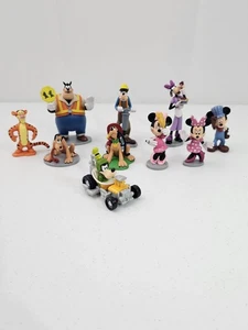 10 Disney Mickey & Minnie Mouse Friends Figuren gemischt Pete, Pluto, Goofy - Bild 1 von 14