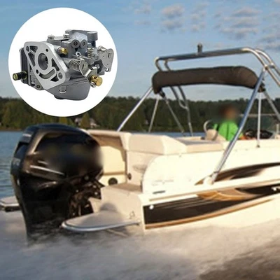 Easy To Use Outboard Engine Carburetor Carburetor Replacement Metal Construction - Image 1 of 4