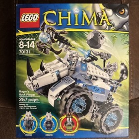 LEGO LEGENDS OF CHIMA 70131 Rogon's Rock Flinger. New. Sealed.