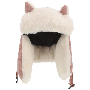 Warm Fleece Hat Workshop Comfortable Female Baby Girl Women's Wind-proof - Picture 1 of 12
