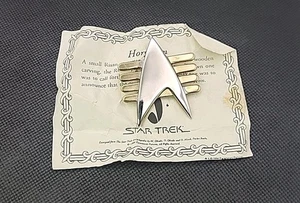 Prendedor réplica Horga'hn Star Trek Next Generation vintage años 90 - Imagen 1 de 6