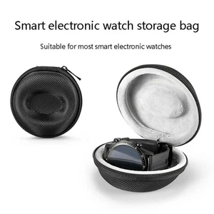 EVA Smart Watch Storage Case Zipper Protective Box Travel Organizer Shockproof - Photo 1 sur 10