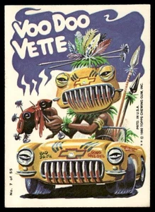 1980 Topps Weird Wheels #7 Voo Doo Vette EX/NM Condition - Picture 1 of 2