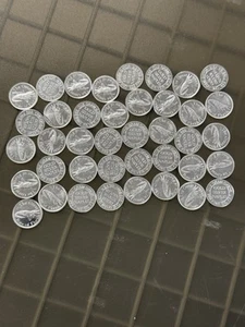 LOT OF 40 x 1 GRAM PURE .999 Fine Silver Gator Grams - Picture 1 of 1
