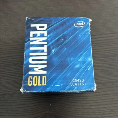 New Intel Pentium Gold 3.8GHz Dual Core (G5420) Processor LGA1151 CPU - Image 1 of 4