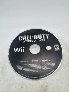 Call of Duty: World at War (Nintendo Wii, 2008) Disc Only Tested *NO TRACKING* - Picture 1 of 2