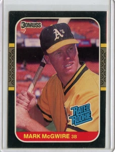 1987 Donruss Mark McGwire Oakland Athletics #46 ⭐️💥🎯 NM - Picture 1 of 2