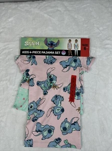 Disney Stitch Character Kid’s 4-Piece Pajama Set Size 6 - Picture 1 of 7